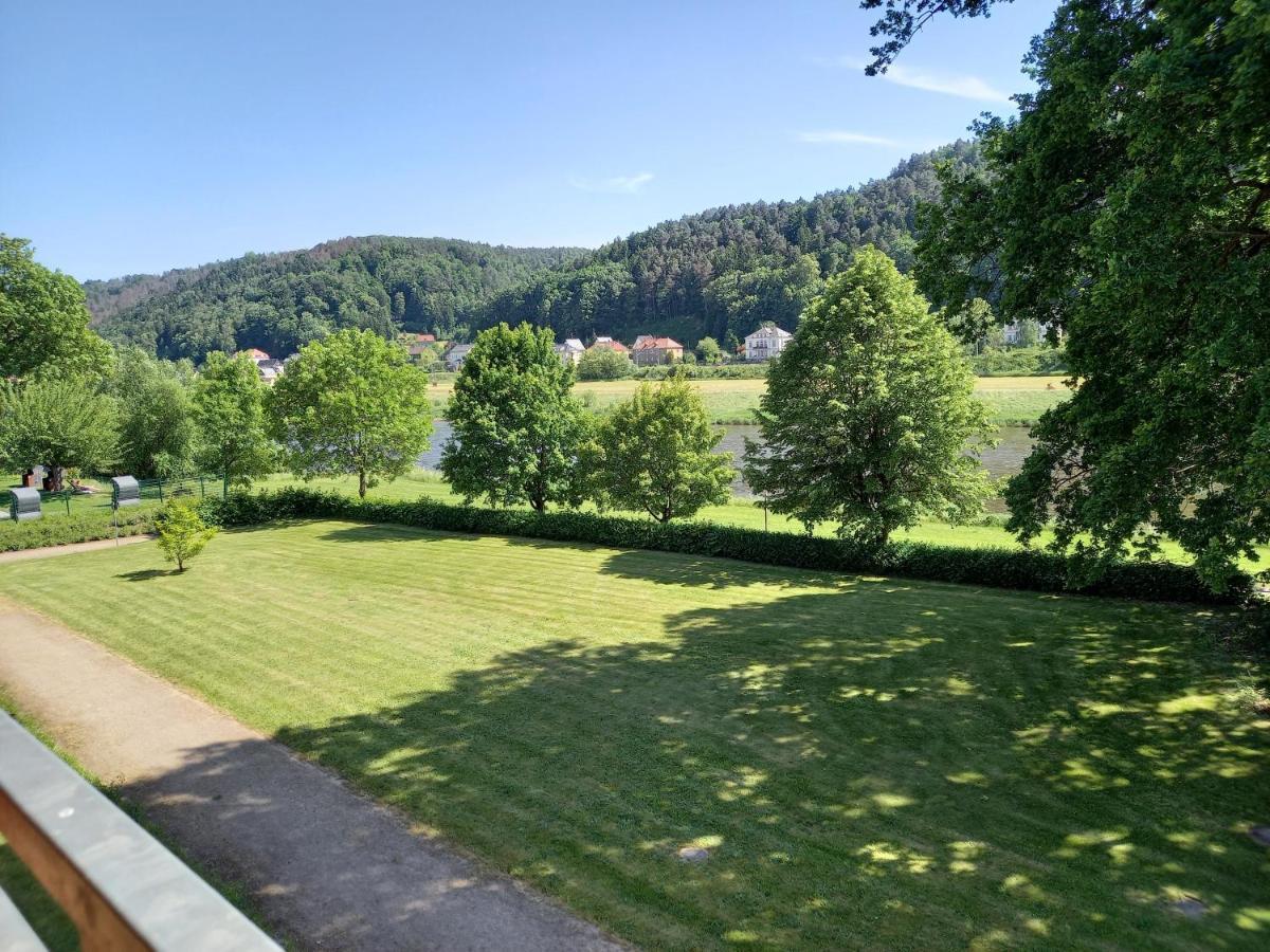 Parkhotel Bad Schandau Mit Spa Buitenkant foto