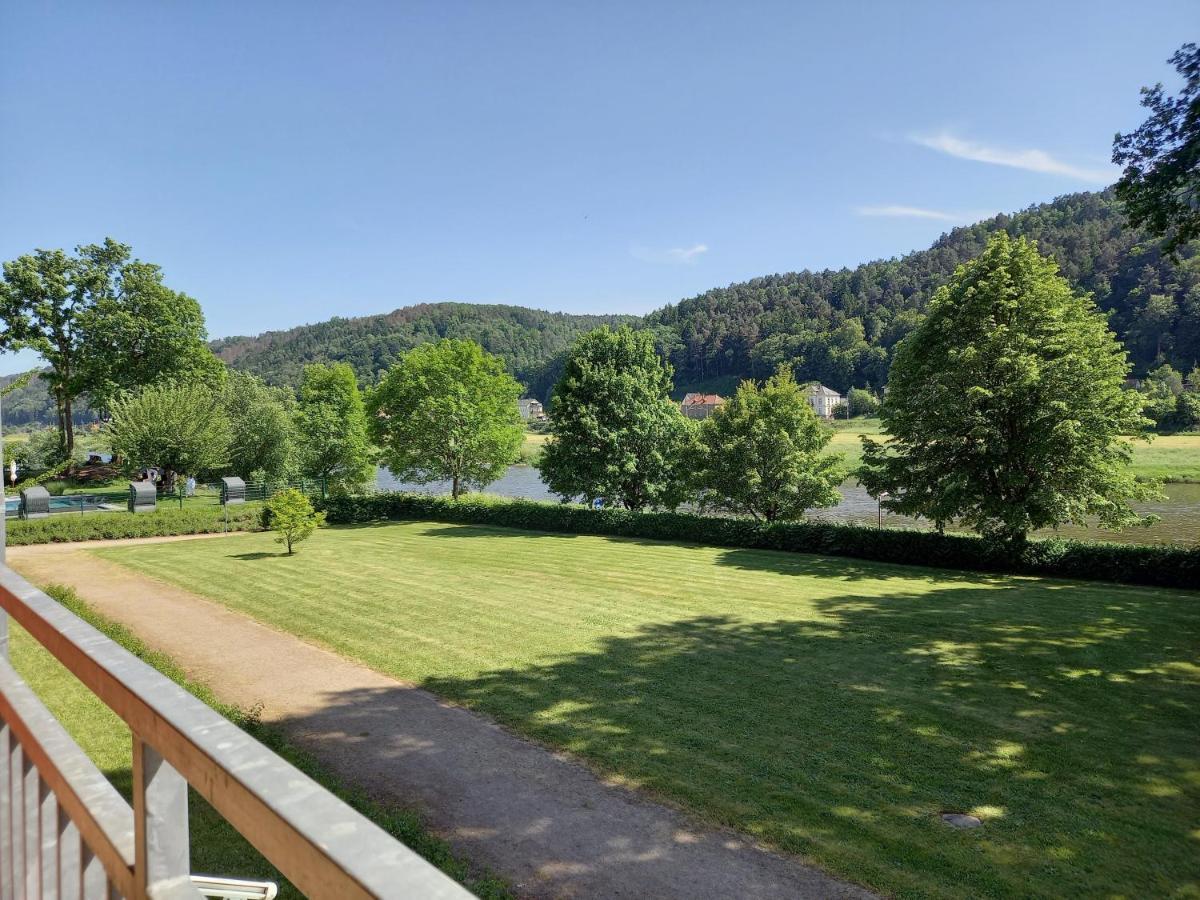 Parkhotel Bad Schandau Mit Spa Buitenkant foto